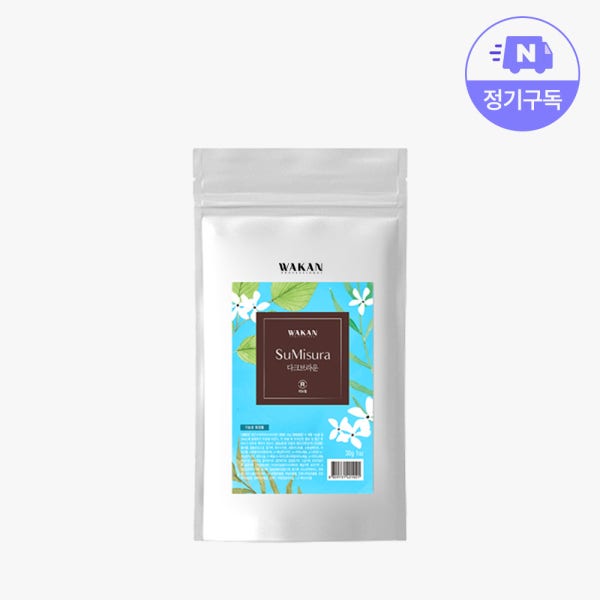 [NEW 정기구독] 와칸 수미주라 새치커버 셀프염색약 브라운 30g 5종 (색상선택)