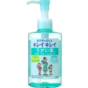 일본 키레이키레이 가글액 후르츠민트 애플맛 200ml