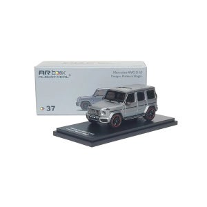 AR 64 프리미엄 메르세데스 벤츠 AMG G63 지바겐 실버 아크릴케이스 다이캐스트 모형