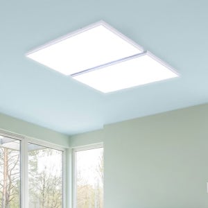 LED 뉴슬림 사각 거실등 120W 화이트 / LED 6500K 주광색 W730 x D660 x H70 (mm) / OTV