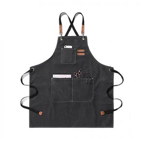 아워리빙 마스터 캔버스 데님 카페 주방 앞치마