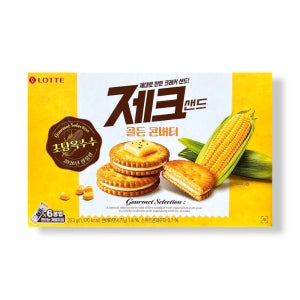 [한정판] 롯데 제크샌드 골든콘버터 초당옥수수 223g (6p)