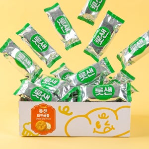롯샌 파인애플 샌드 쿠키 개별포장 대용량 53g, 20개