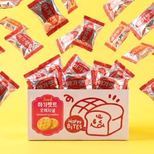롯데 마가렛트 버터쿠키 개별포장 대용량 국민간식 오리지널, 22g, 100개