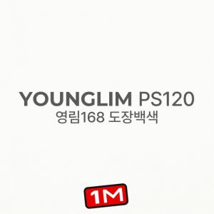 영림 인테리어필름 솔리드 단색 비방염 시트지 1M, PS120 I 영림168 도장백색
