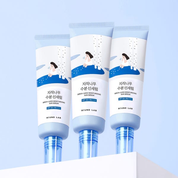 [슈퍼적립 10%]라운드랩 자작나무 수분 선세럼 50ml (SPF 50+ PA++++) 3개 세트
