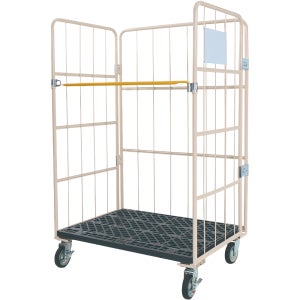 마키테크 접이식 롤테이너 업소용 롤카트 하중 500kg (주문제작 가능) 110x80x170cm