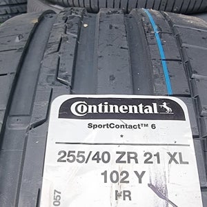 컨티넨탈 스포츠콘텍TM6 255/40/R21 GV70 GV60 EV6GT BMW X4M