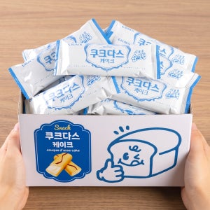 쿠크다스케이크15g25입 대용량 사무실 간식