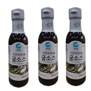 직화 파기름 굴소스 240g, 3개