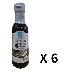 직화 파기름 굴소스 240g, 6개