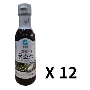 직화 파기름 굴소스 240g, 12개