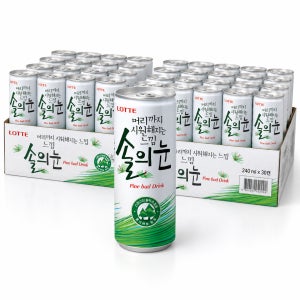 [롯데칠성음료]솔의눈 240ml x 60개