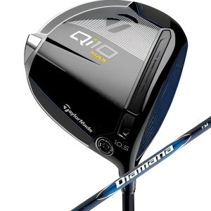 테일러메이드 Qi10 Max 남성 드라이버 디아마나 블루 TM50 카본 샤프트