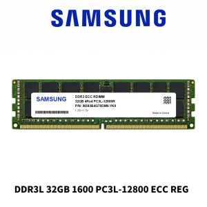 삼성전자 서버용 메모리 DDR3L 32GB 1600 PC3L 12800 저전력 ECC REG
