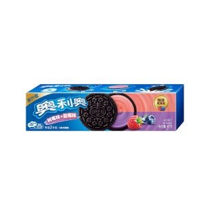 오레오 쿠키 블루베리+라즈베리맛, 97g, 1개