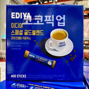 이디야 커피믹스 400개 스페셜 골드블렌드 리치크레마 스틱 커피 대용량 코스트코
