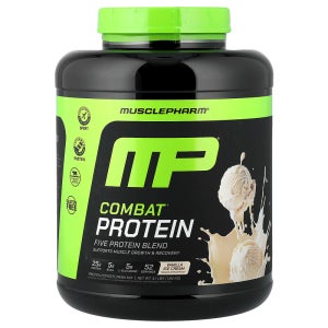 머슬팜 Combat Protein Powder 바닐라 아이스크림 1840g, 1개