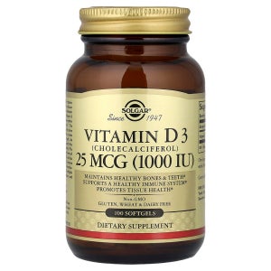 솔가 비타민D3 25mcg 1000IU 소프트젤 100정