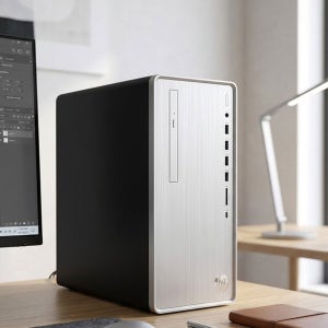 HP 파빌리온 TP01-5001KL RTX5060 인텔i5 14400 RAM 64GB NVMe 2TB OS미포함 데스크탑 사무 작업 가성비 학생 컴퓨터 데스크탑