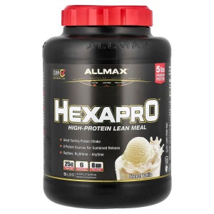 올맥스뉴트리션 Hexapro 고단백질 저지방 밀 프렌치 바닐라 맛 2270g, 1개