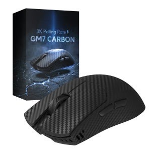 에이투 GM7 CARBON 49g 초경량 8K 유무선 블루투스 게이밍 마우스 OMRON 광학 스위치 CF 블랙 카본