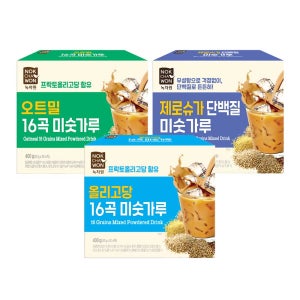 녹차원 16곡 고소한 미숫가루 스틱 혼합, 60포, 3개