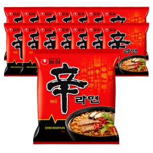 농심 신라면 오리지널, 120g, 15개