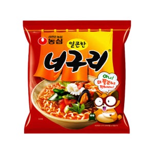 농심 너구리 얼큰, 120g, 1개
