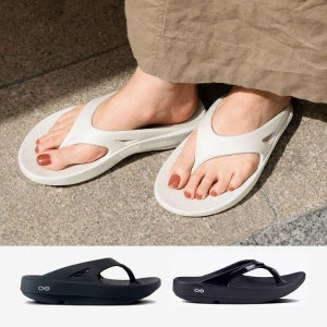 (국내매장판) 우포스 쪼리 플립플랍 오리지널 울랄라 크림 블랙
