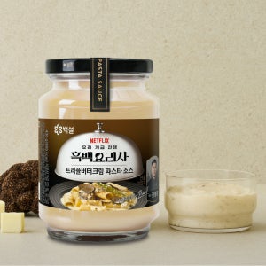백설 파스타소스 트러플 버터크림, 430g, 4개