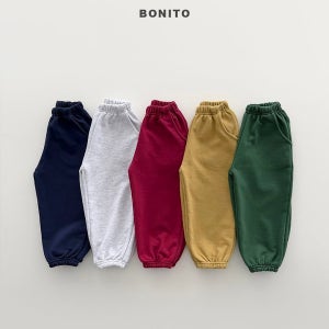 보니토 26가을 기획 소프트 조거 팬츠 바지 아동 12m-JM (5colors)