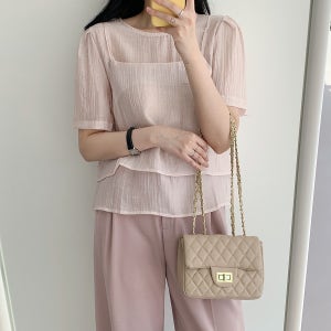 레이어 시스루 블라우스 5 colors