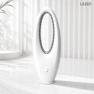 [LEZEN] 르젠 날개없는 무엽 선풍기 모음전 (기계식,전자식 중 택1)