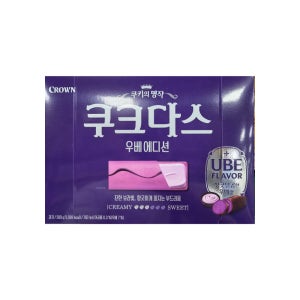 크라운제과 크라운 쿠크다스 우베 에디션 289g 1개