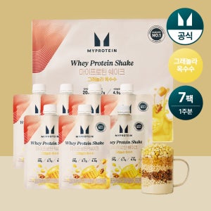 마이프로틴 단백질 쉐이크 파우치 그래놀라 옥수수, 45g, 7개