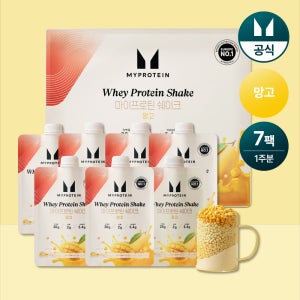 마이프로틴 단백질 쉐이크 파우치 망고, 45g, 7개
