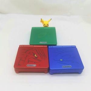 GBA SP 게임보이어드밴스sp 그란돈 백라이트 커스텀 제작 게임기 그림자