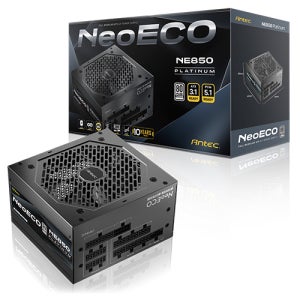 Antec NeoECO 80PLUS플래티넘 풀모듈러 ATX 3.1 850W, 블랙