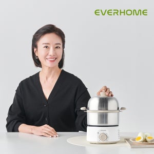 에버홈 계란찜기 올스텐2단 야채 계란 만능 찜기 달걀조리기 에그쿠커 EV-EC7000