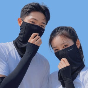 브메르 자외선차단 99% 골프 마스크 넥 페이스 여름 UV 냉감 쿨링