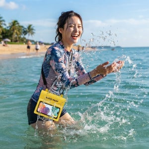 고급 스마트폰 방수팩 100% 완벽 방수 내구성 우수 소재 휴대가 간편한 방수팩 제품보관 드라이백 LIVENTO