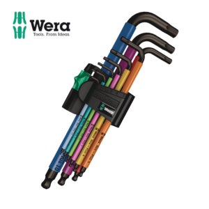 베라 컬러 육각렌치세트 L렌치세트 WERA 073593