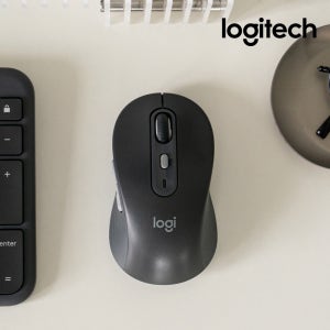로지텍코리아 정품 M750 시그니처 플러스 저소음 블루투스 무선 마우스 로지볼트 포함 멀티디바이스 스마트휠
