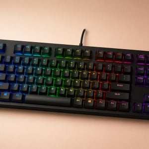 리얼포스 GX1 단청키보드 RGB 토프레 무접점 영어배열 텐키리스 저소음 45g 30g
