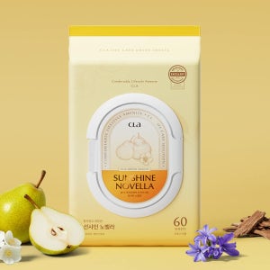 CLA 클라 퍼퓸 건조기시트 섬유유연제 드라이 정전기방지 60매 2개