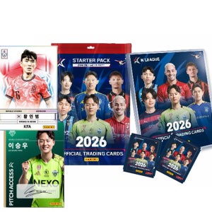 2026 K리그 파니니 축구카드 스타터 세트 손흥민 이강인 기성용 이승우 싸인카드
