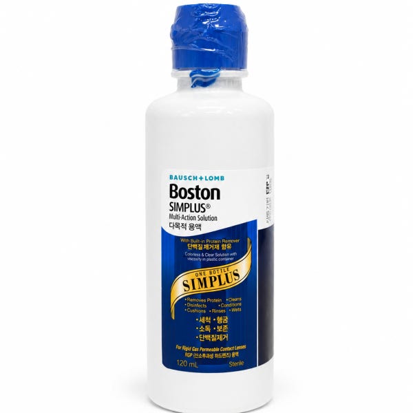 보스톤 심플러스 다목적용액 120ml 3개