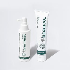 페토덴트 강아지 고양이 구취 치석제거 구강관리 바이옴 치약 70g+덴탈 스프레이 120ml