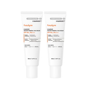 후시다인 8 베리어 워터리 무기자차 선크림 50ml, 2개